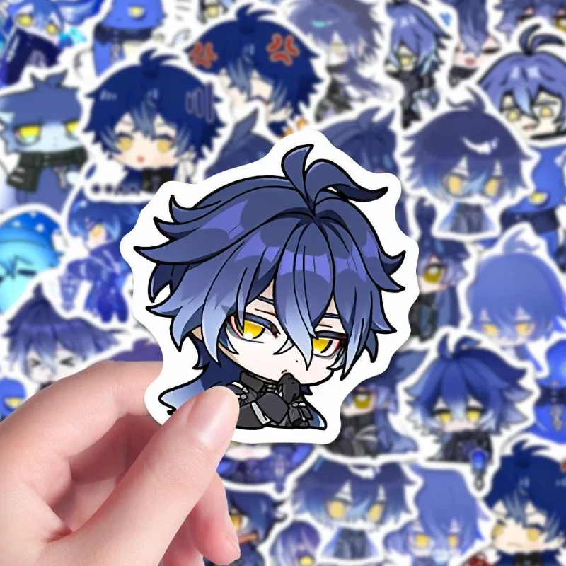 Genshin impact аниме наклейки фланеры - Фотография_3