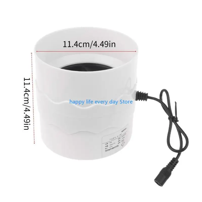 T8uc 4,3-дюймовый 12 в вытяжные вентиляторы для дома - Фотография_6