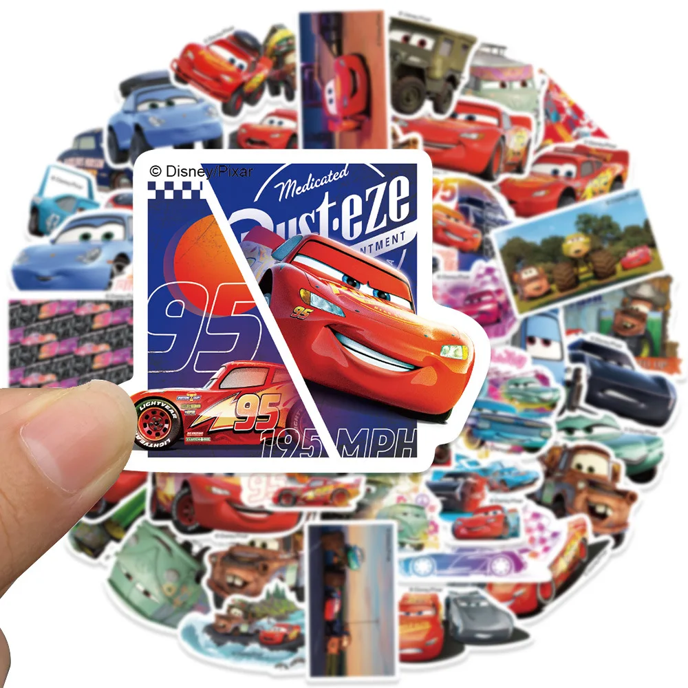 Наклейки disney cars lightning mcqueen - Фотография_5