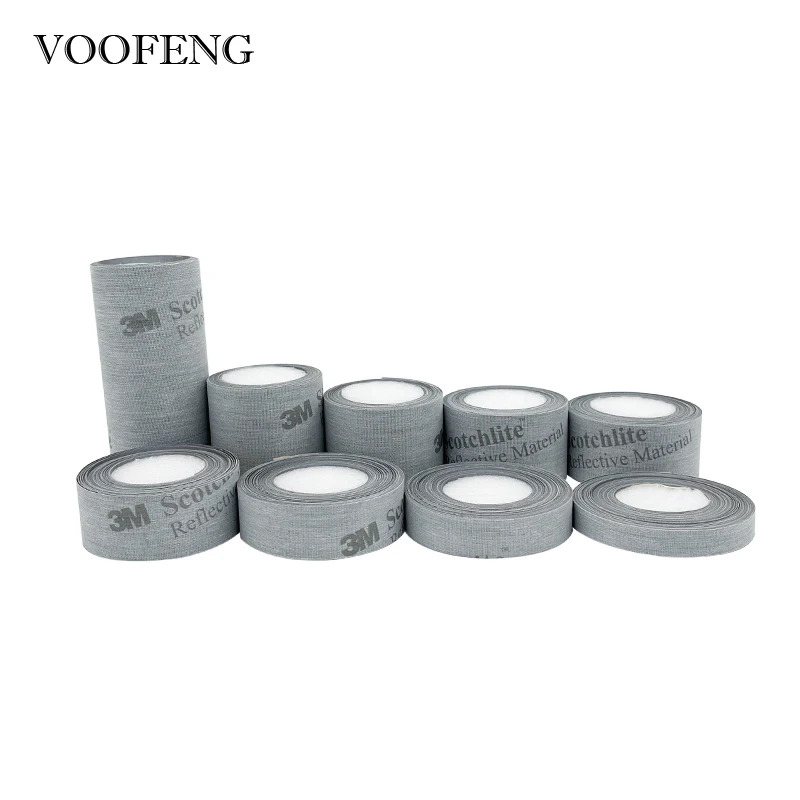 Светоотражающая тканевая лента voofeng 3m high silver tc для шитья одежды