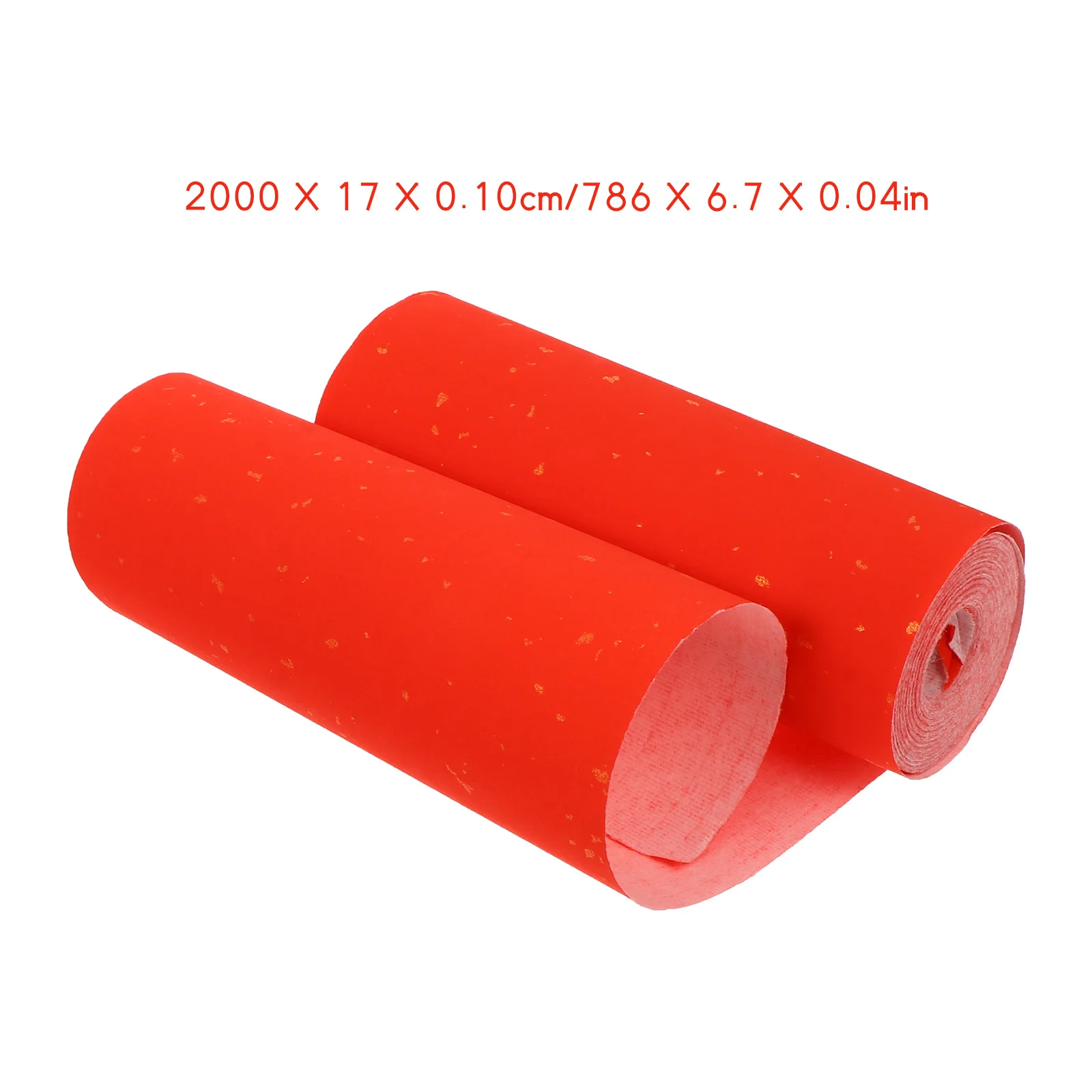 Рулон красной бумаги сюань из бамбуковой целлюлозы - Фотография_3