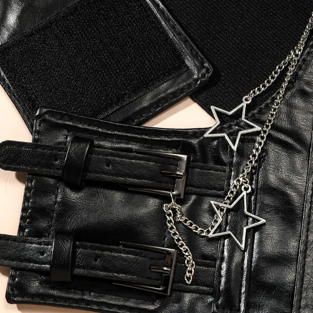 Подтяжки из искусственной кожи - Фотография_4