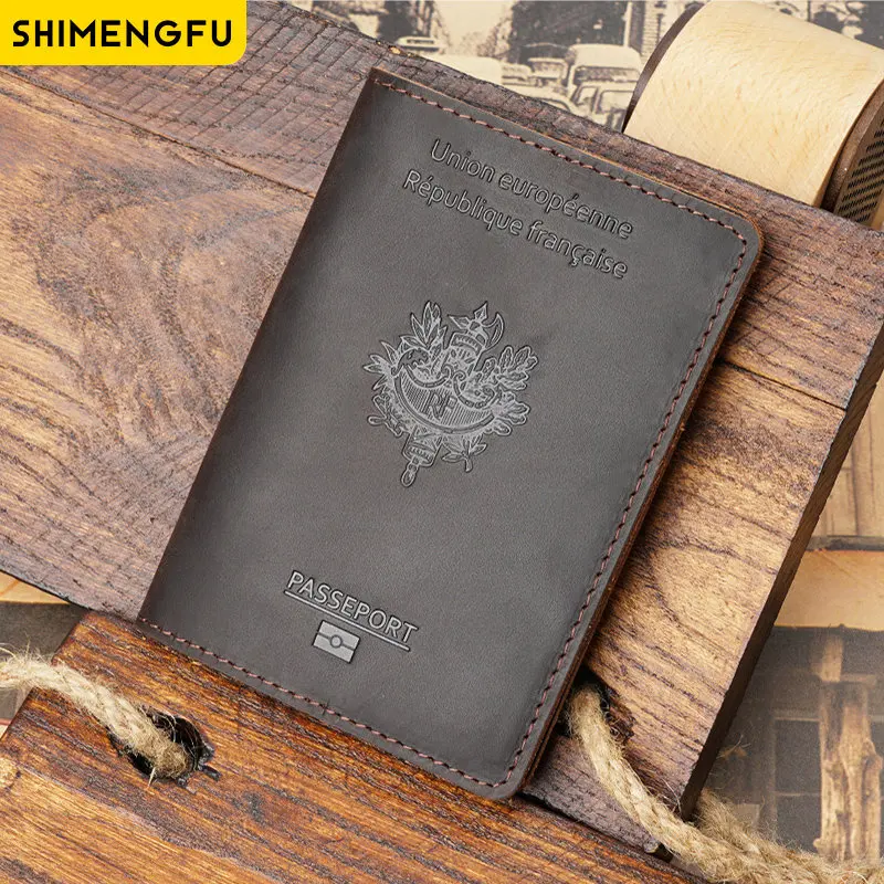 Обложка для паспорта из натуральной