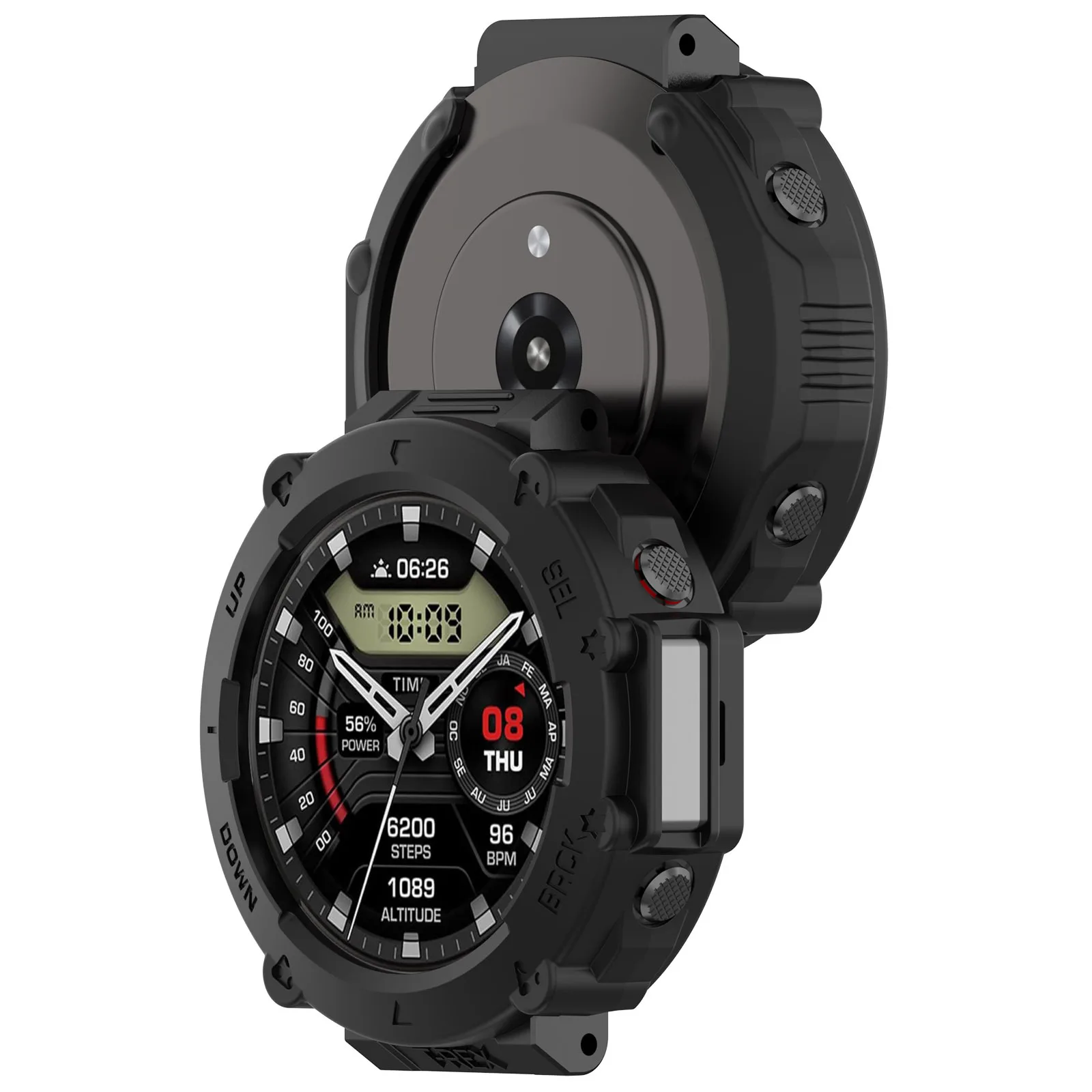 Чехол из тпу для amazfit t rex чехол для huaimi amazfit t-rex ultra - Фотография_4