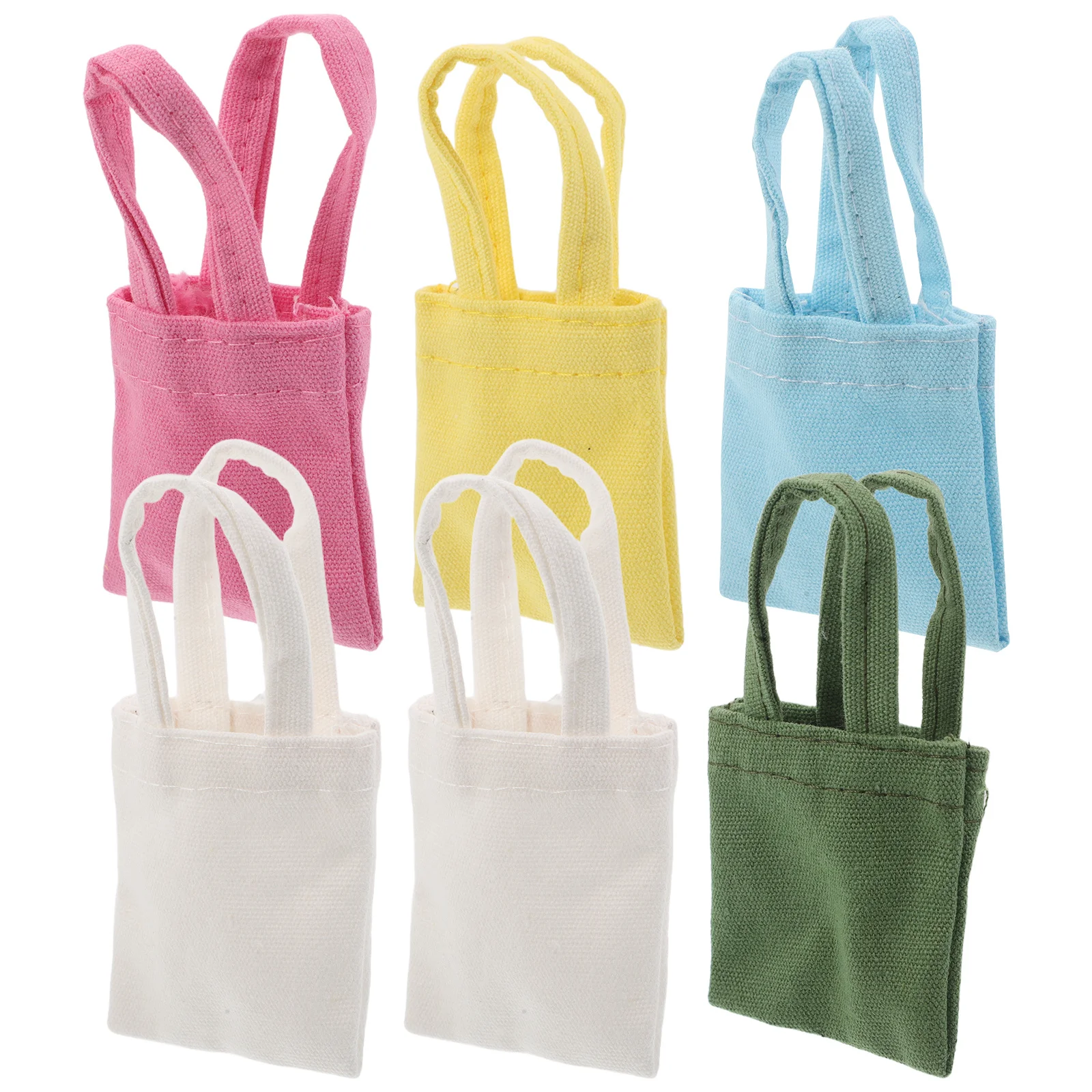 Миниатюрная холщовая сумка крошечная