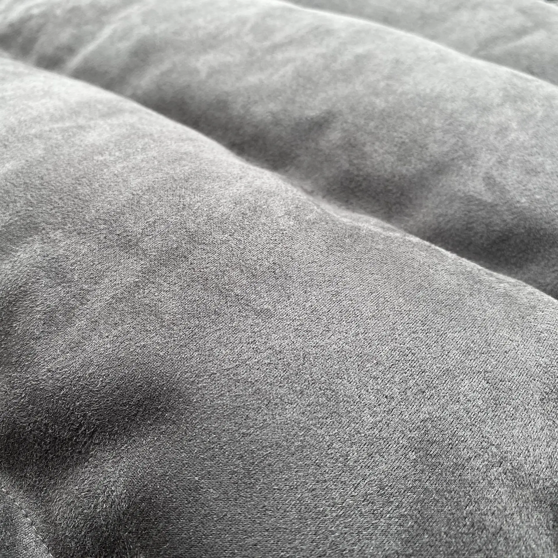 Мужские новые серые замшевые пуховики - Фотография_6