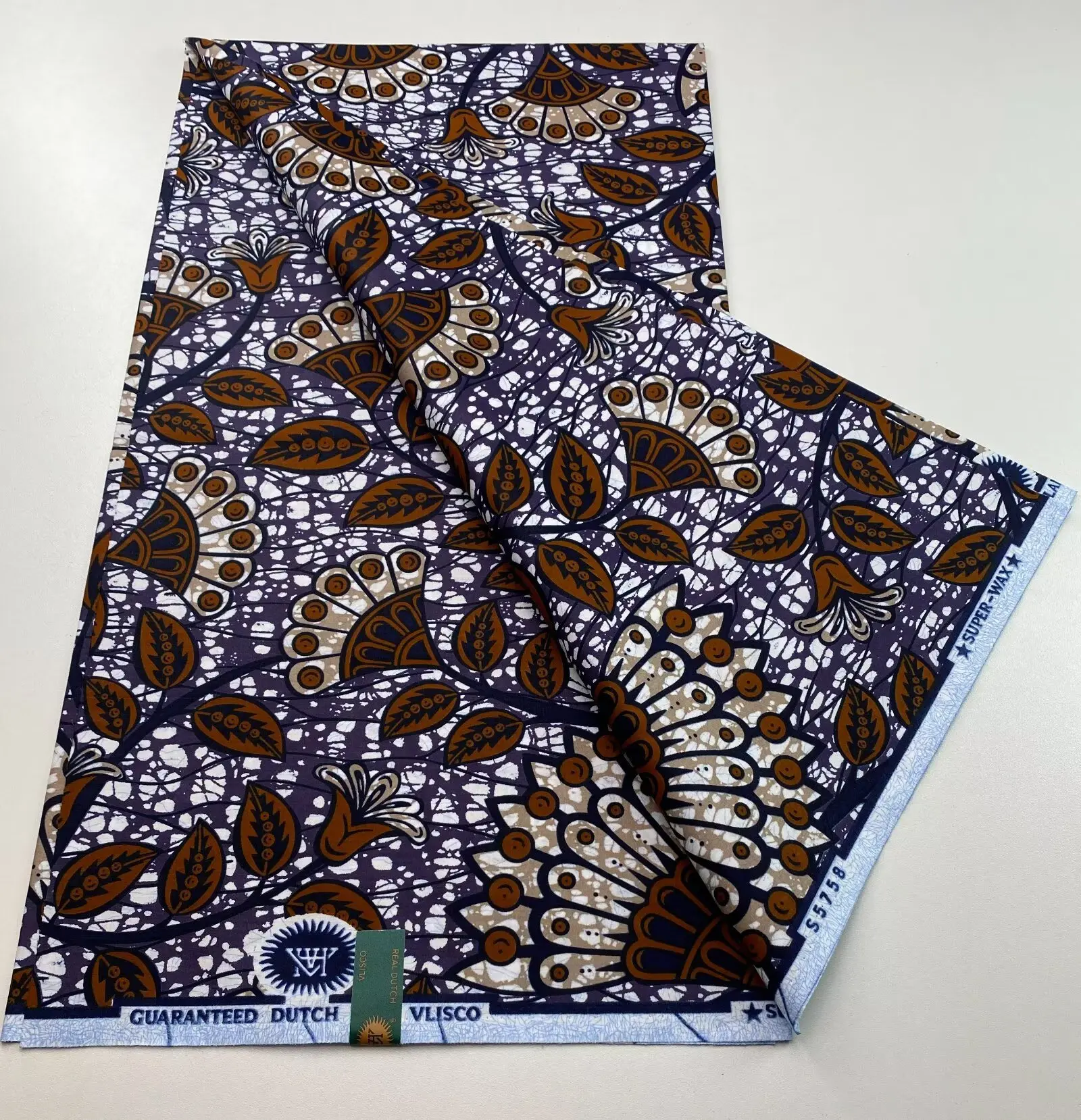 Оптовая цена, гарантированная африканская супервосковая настоящая ткань - Фотография_4