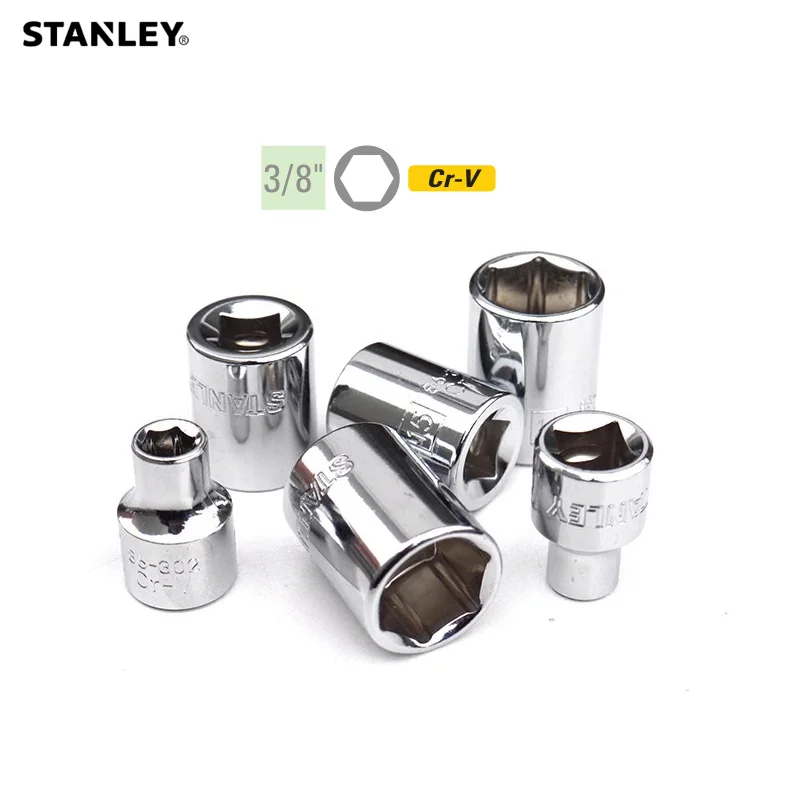 Stanley 1-piece 6pt 3/8 привод