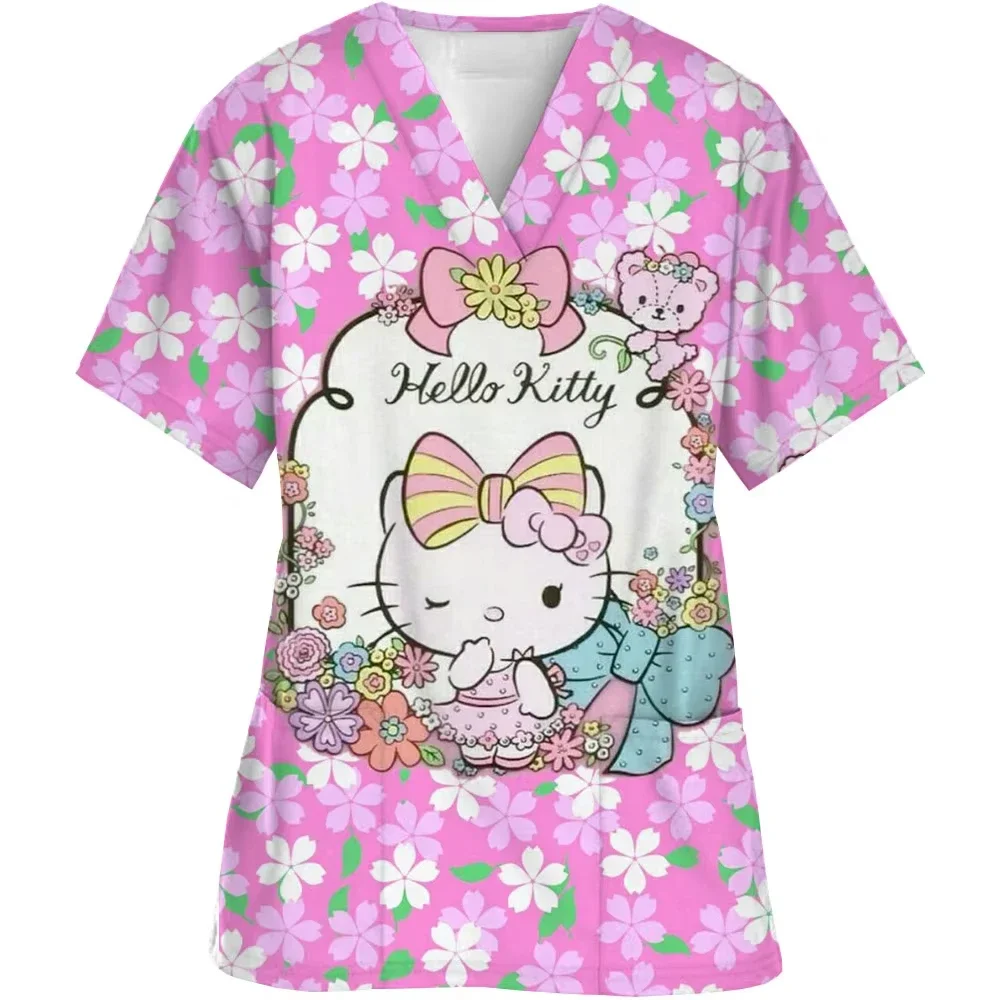 Женская униформа медсестры hello kitty - Фотография_6