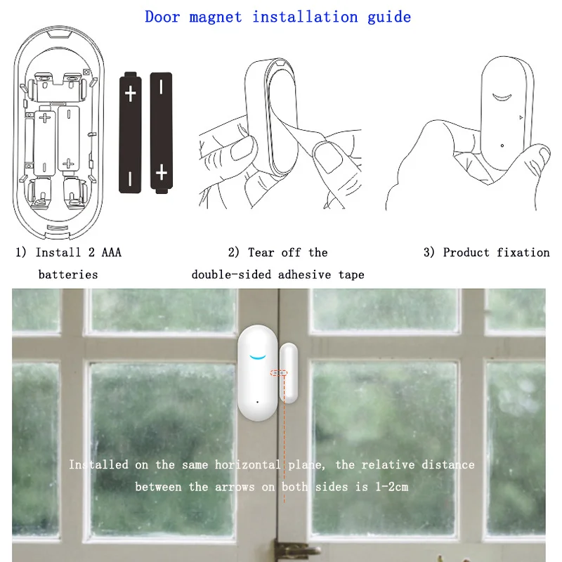 Беспроводной датчик для оконного гаража - Фотография_6