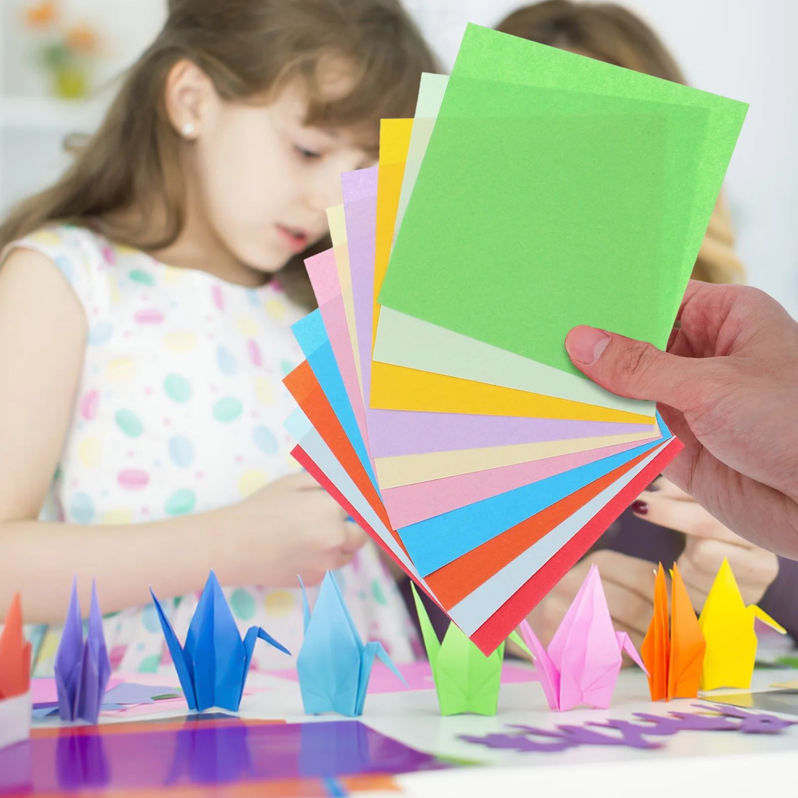 500 листов разноцветной строительной