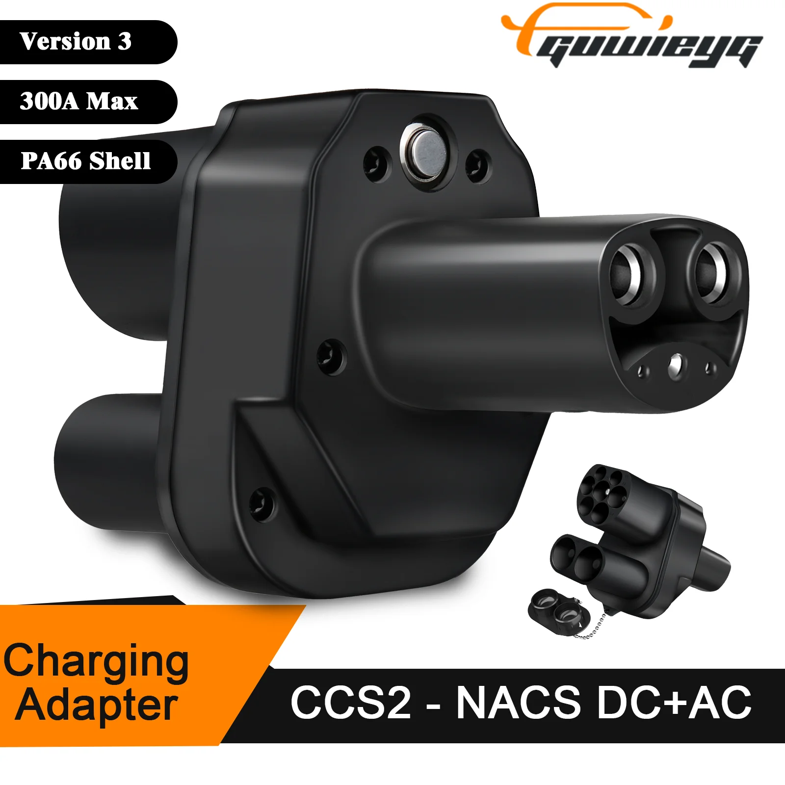 Адаптер guwieyg ccs2 к telsa ac dc