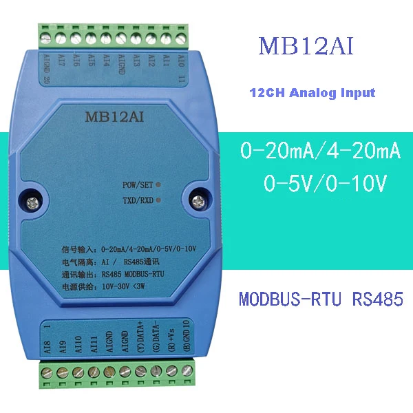 Mb8ai 4-20 ма 0-5 в 0-10 в 8-канальный - Фотография_2