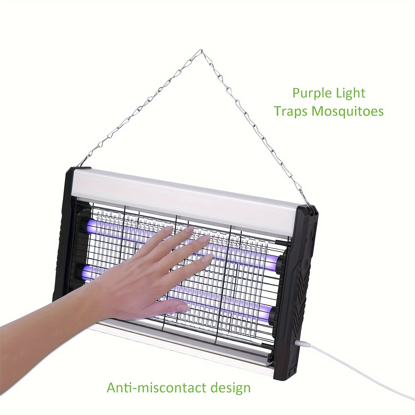 Ловушка для комаров с вилкой переменного тока