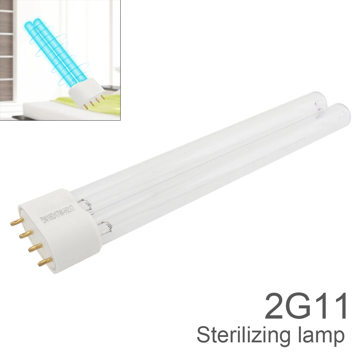 Ультрафиолетовая лампа 2g11
