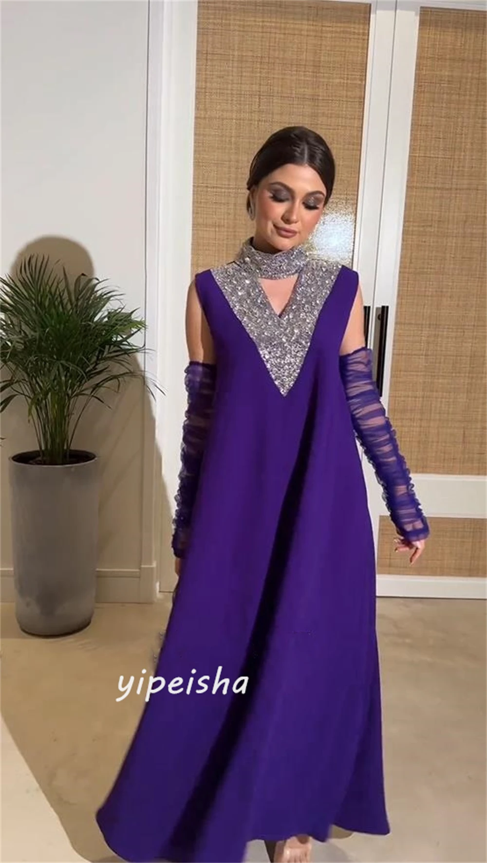 Длинные платья трапециевидной формы - Фотография_3