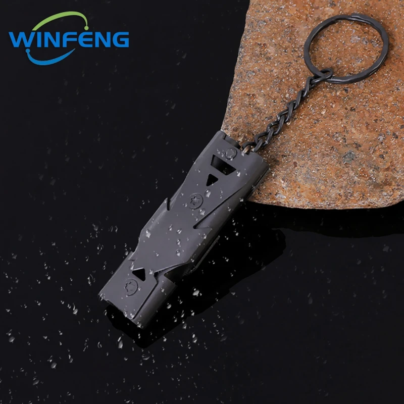 Свисток из нержавеющей стали с высоким децибелом - Фотография_4