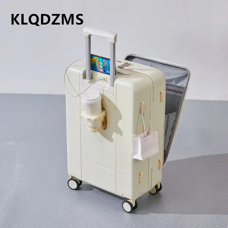 Klqdzms чемодан для ноутбука с зарядкой через usb - Фотография_3