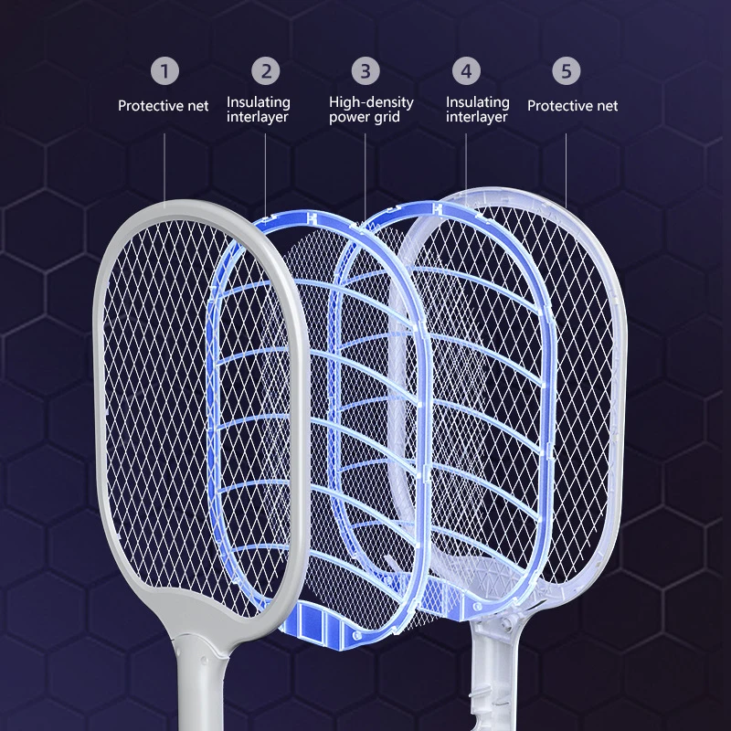 Электрическая мухобойка xiaomi 3000 в 2-в-1 - Фотография_5