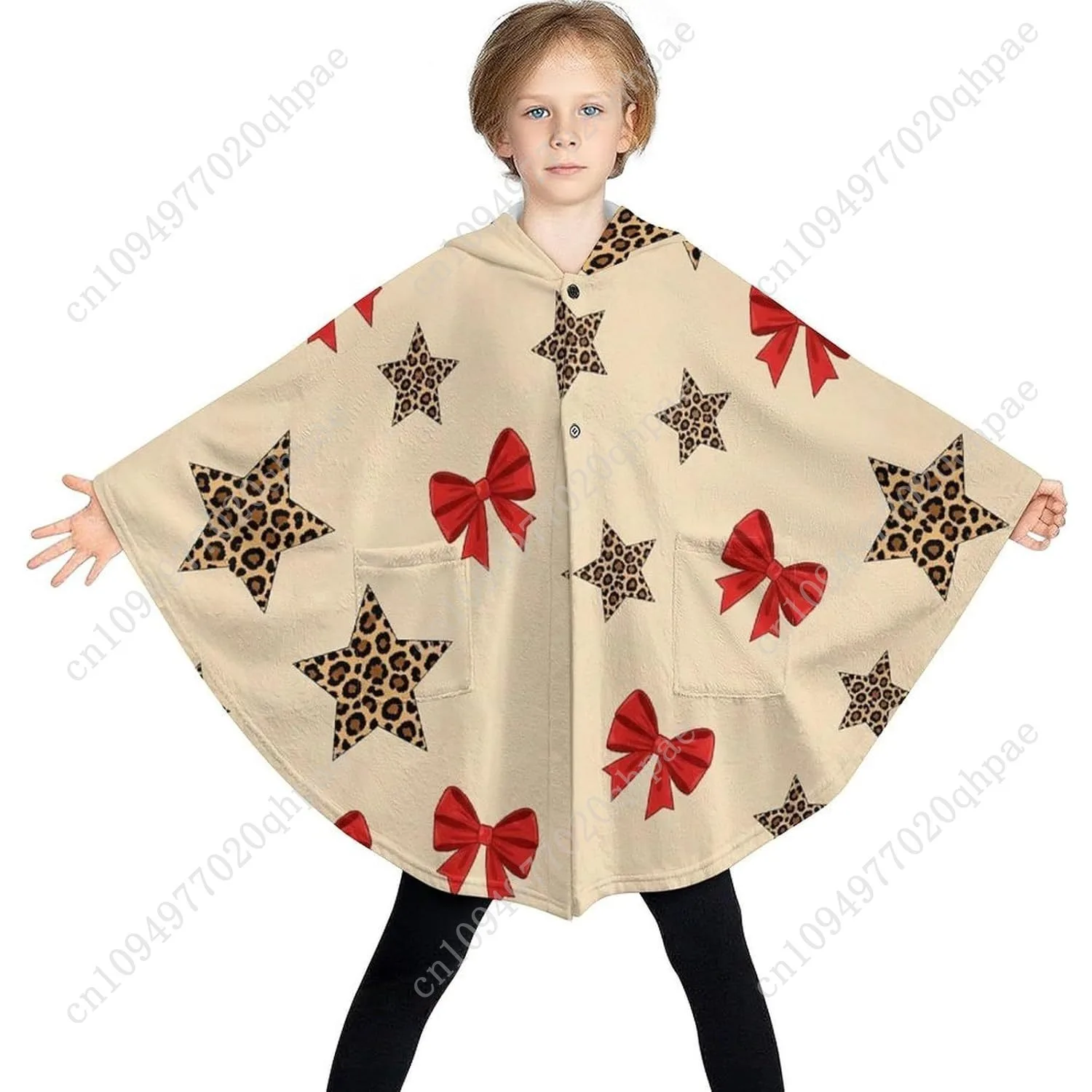 Уютный фланелевой свитер-одеяло - Фотография_3