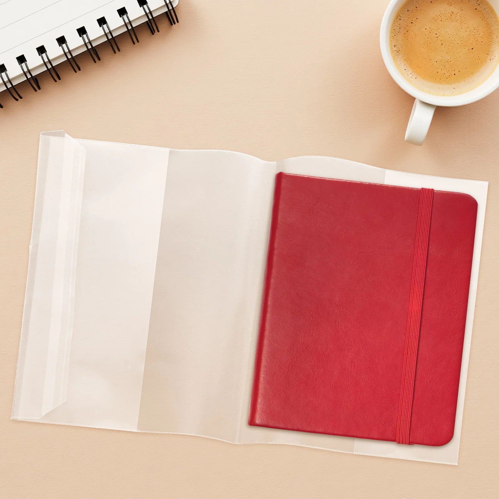 Прозрачные водонепроницаемые обложки для книг - Фотография_3