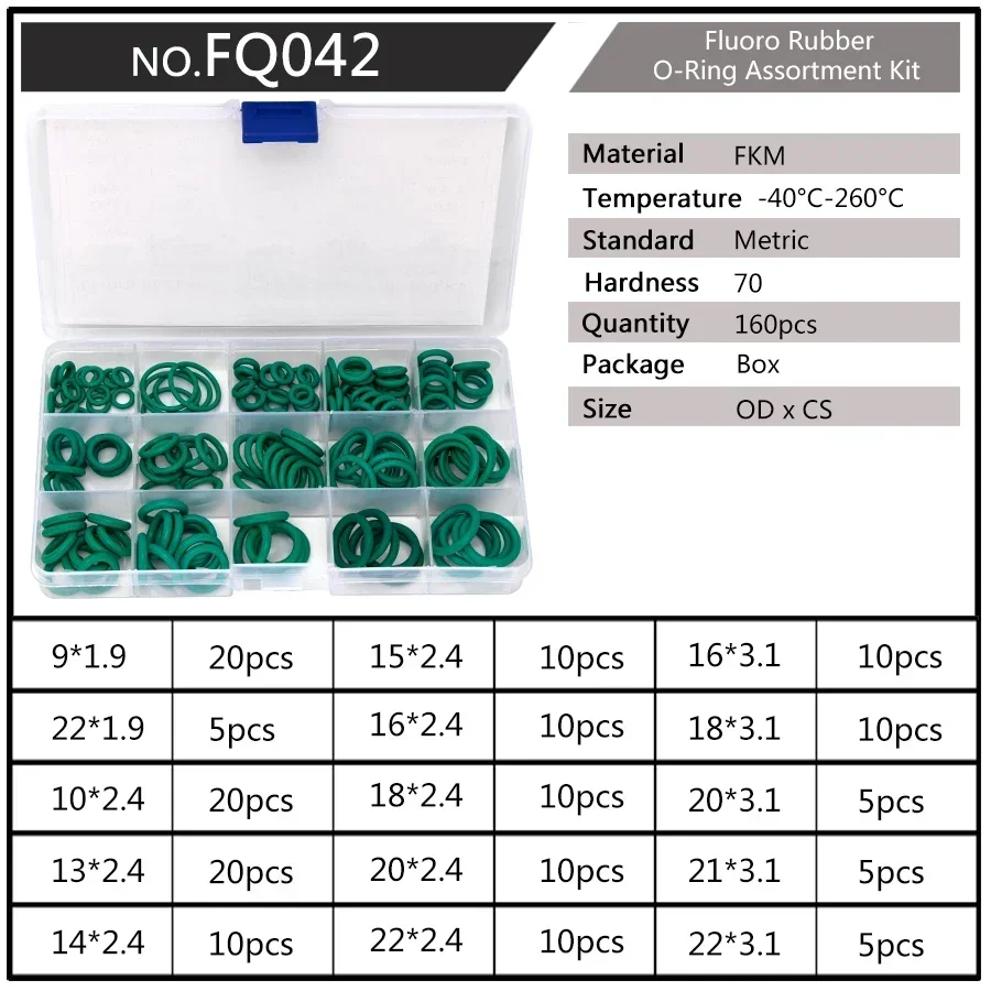 Уплотнительные кольца из фторкаучука fkm cs 1 - Фотография_5