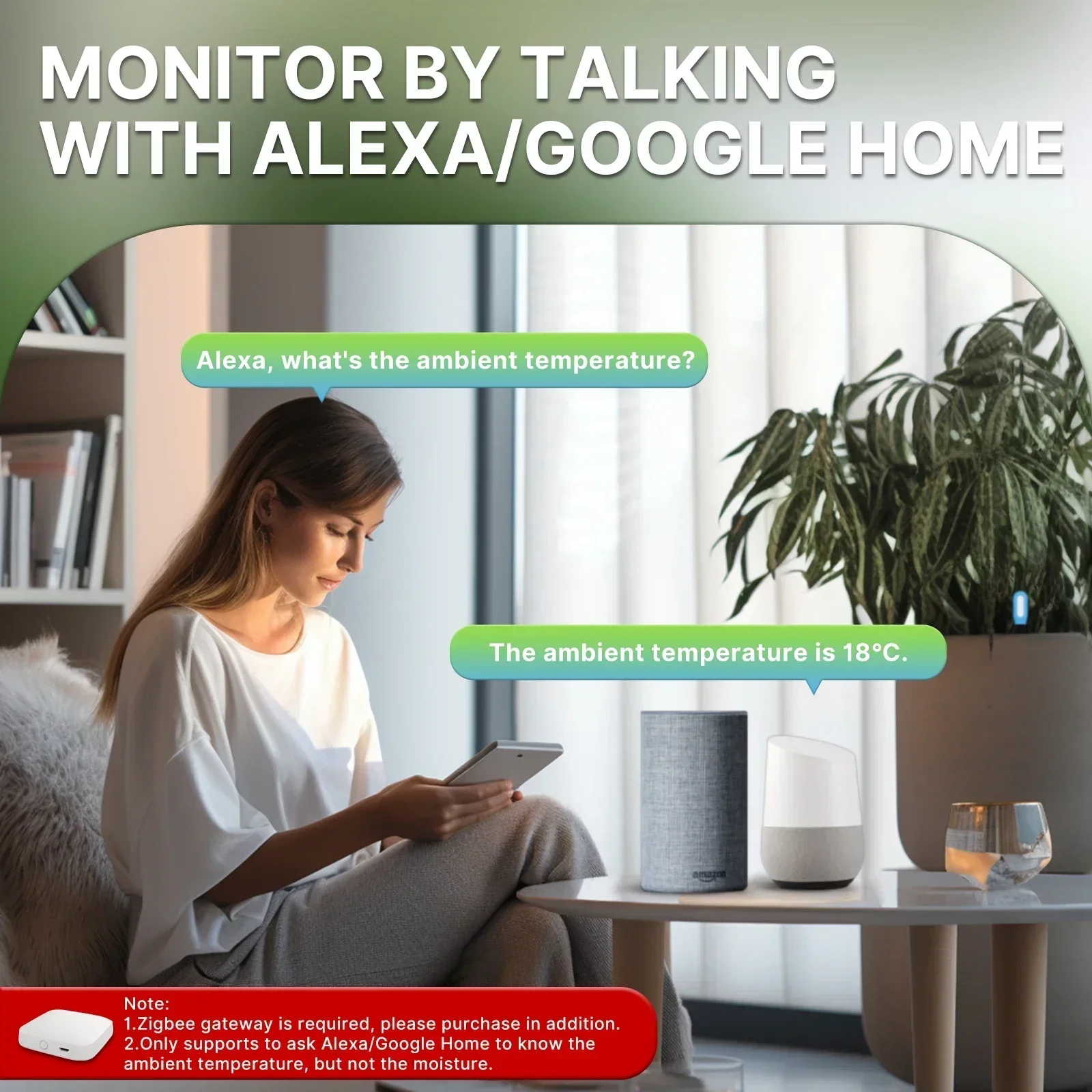 Moes smart zigbee измеритель температуры почвы - Фотография_5