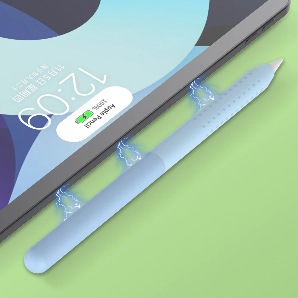 Жидкий силиконовый чехол для apple pencil 2.0 pro - Фотография_4
