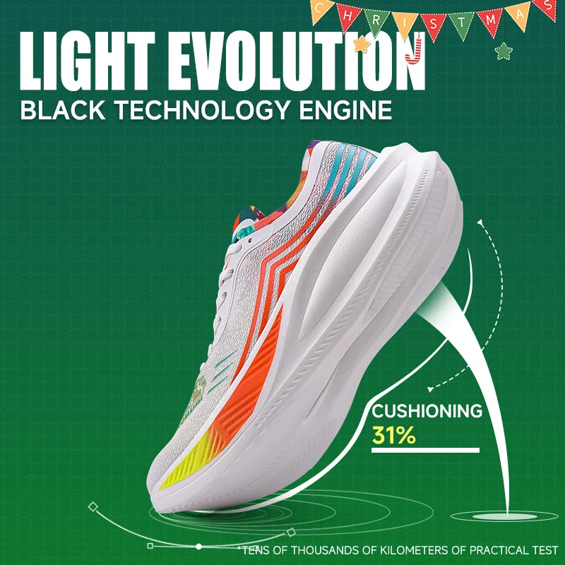 Рождественские мужские дышащие карбоновые туфли — irunsvan - Фотография_4