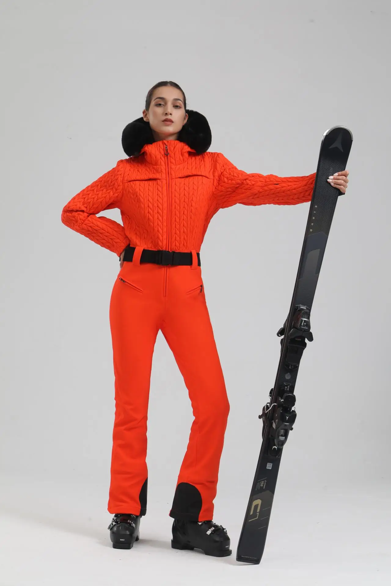 Gsou snow цельный лыжный костюм - Фотография_5
