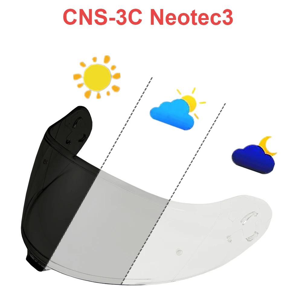 Neotec3 фотохромный шлем козырек