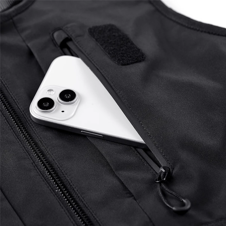 Черные жилеты techwear - Фотография_4
