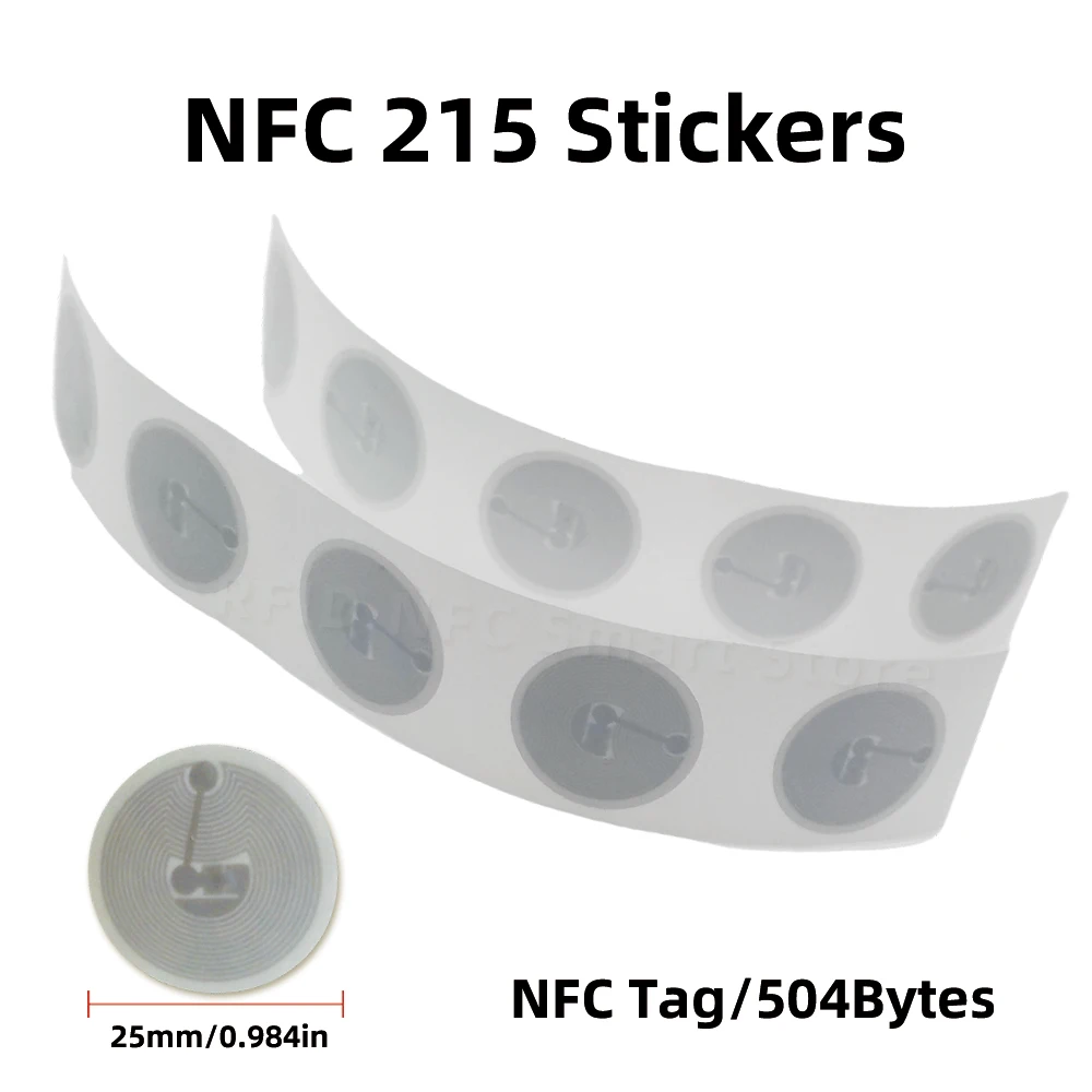 Nfc215 selbstklebender nfc-etiketten-tag-aufkleber 13