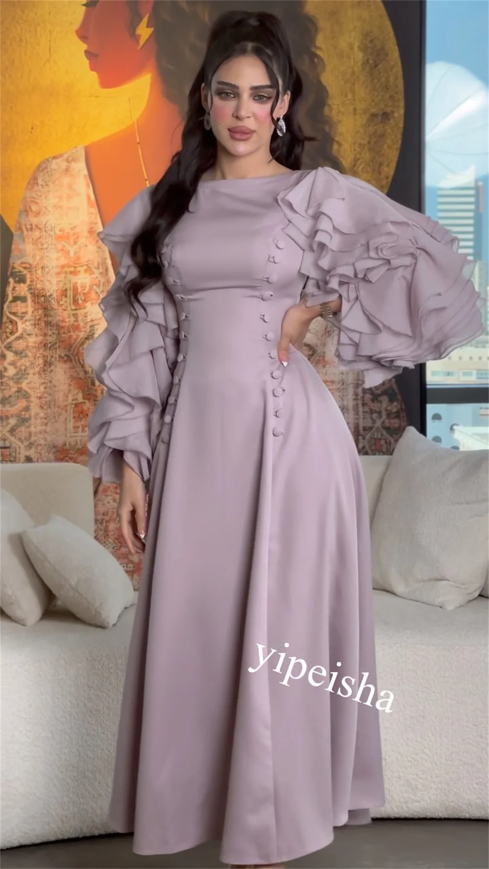 Пляжное платье трапециевидной формы - Фотография_3