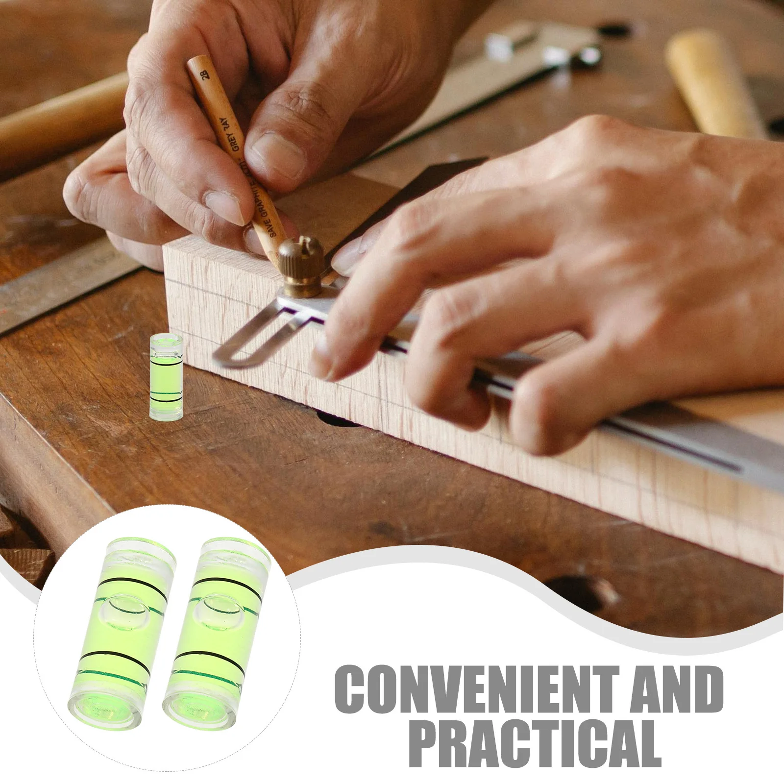 Мини-уровень, маленький инструмент для спиртового уровня - Фотография_6