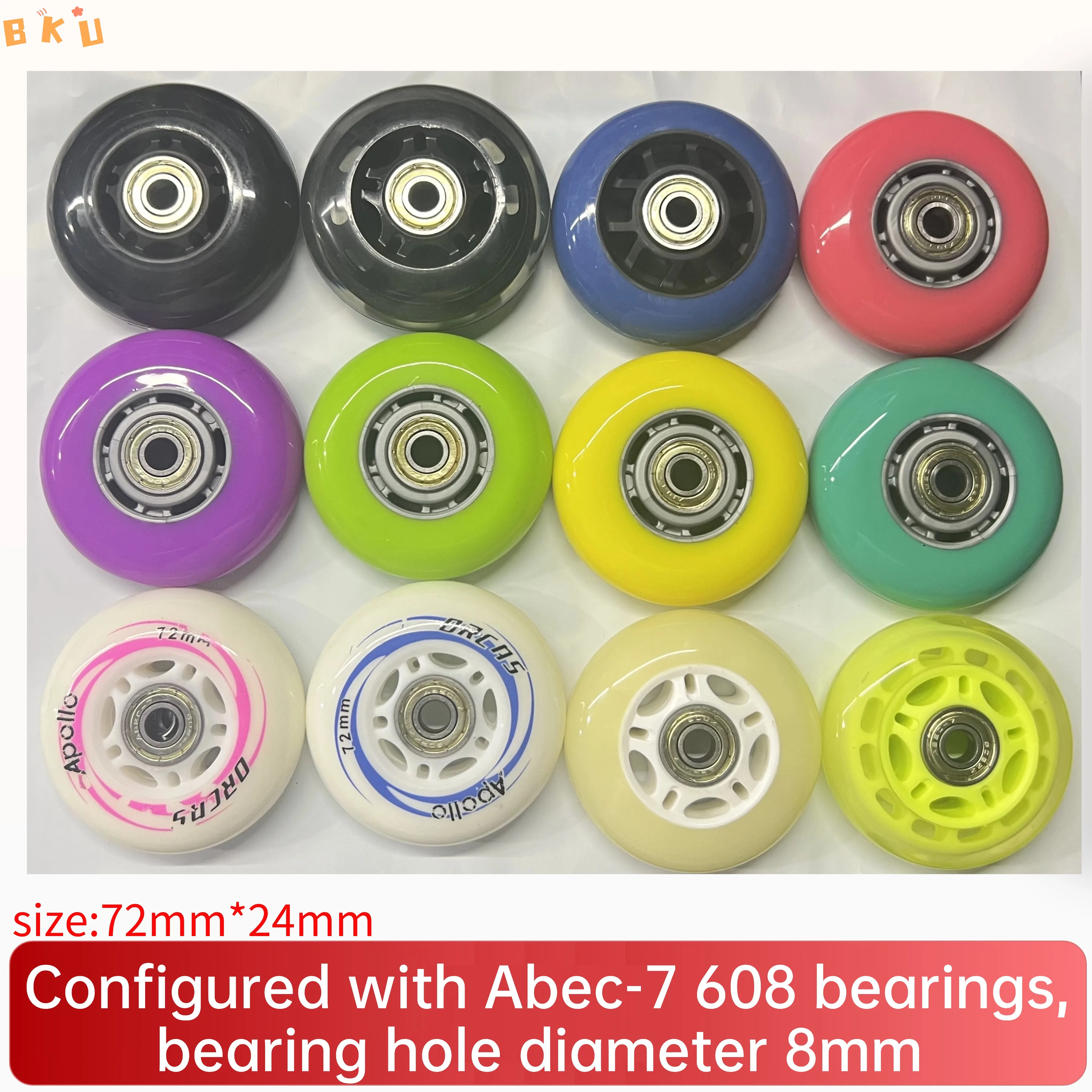 72 мм полиуретановые колеса - Фотография_6