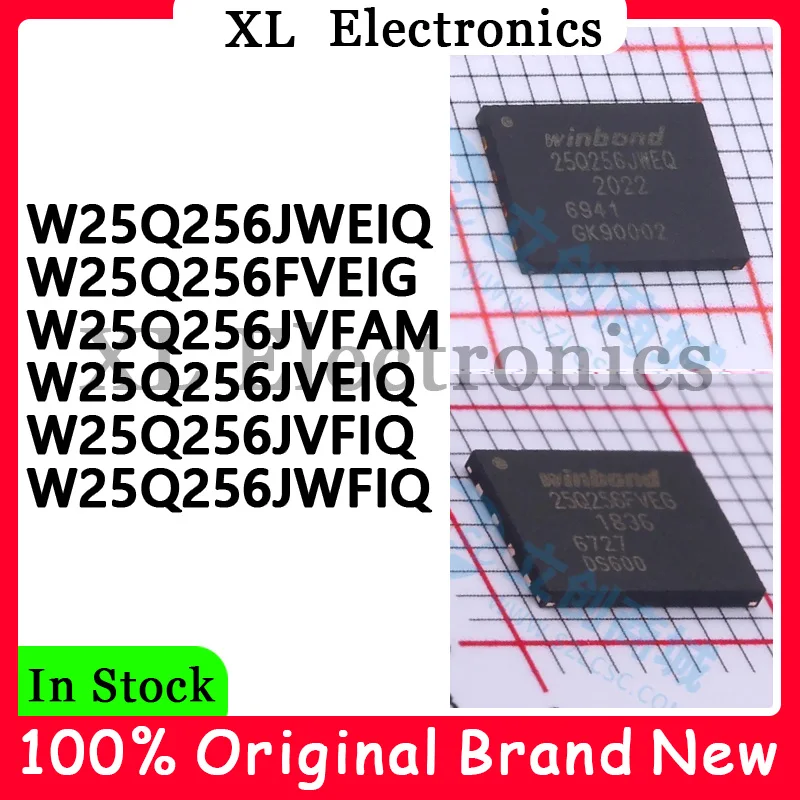 W25q256fveig w25q256jvfam w25q256jveiq