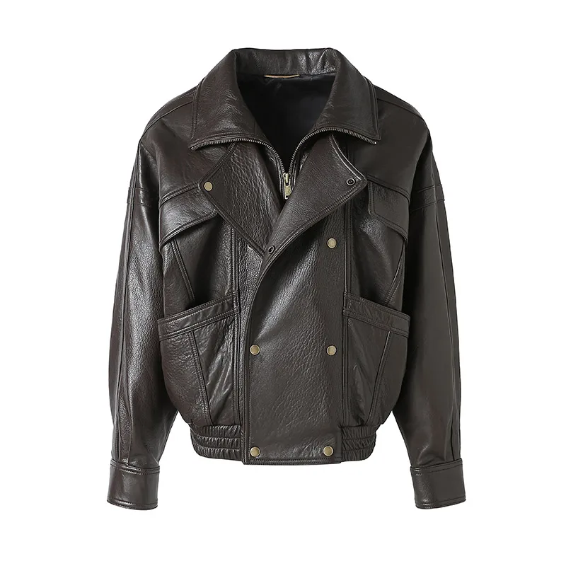 Ретро мотоциклетная зимняя мотоциклетная