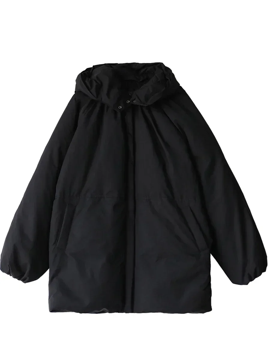 Chic ven женские пуховики однотонный - Фотография_6