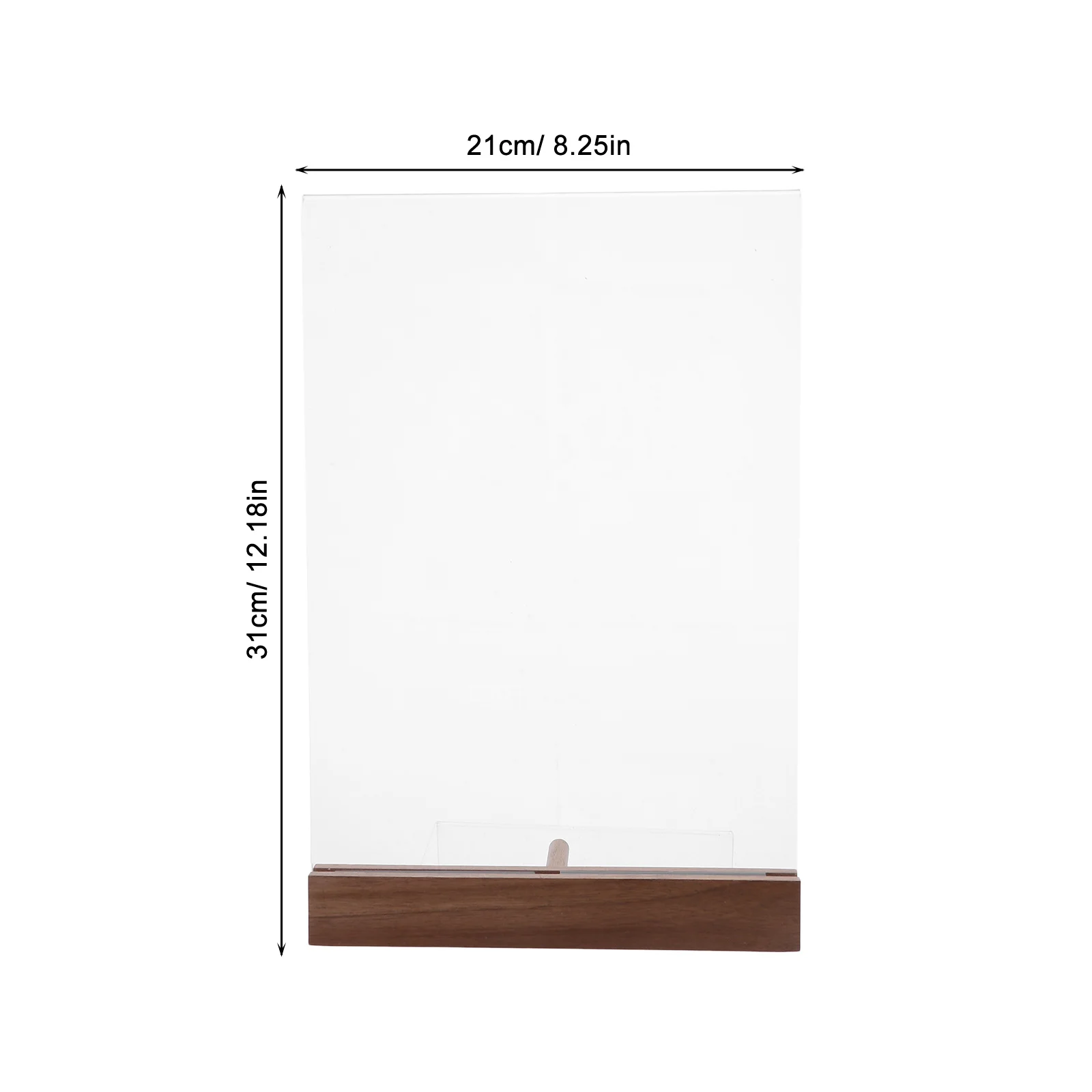 Прочный акриловый держатель для вывески - Фотография_2