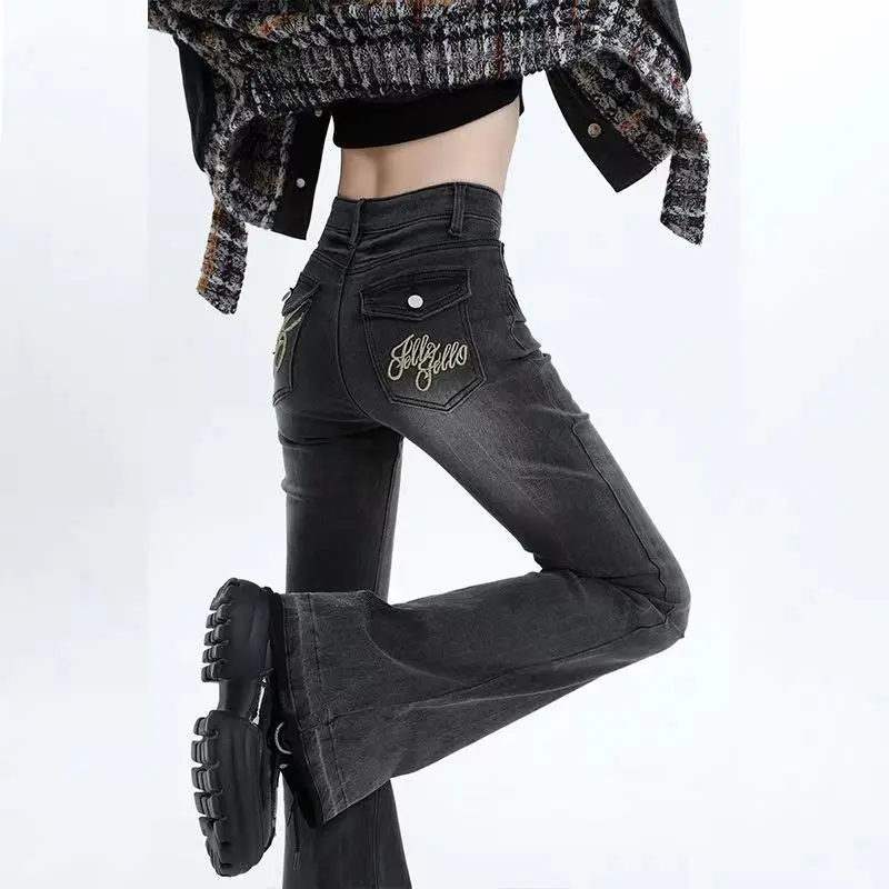 Американские джинсы high street spicy girls с низкой талией - Фотография_6
