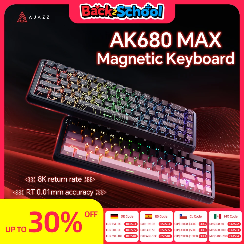 Ajazz ak680 max магнитный переключатель