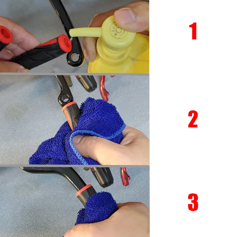 Мягкая противоскользящая прочная тормозная ручка - Фотография_4