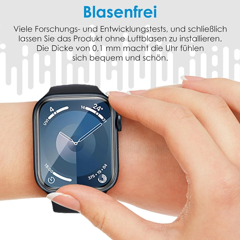 Гидрогелевая пленка для apple watch 5 6 se 40 мм 44 мм 42 мм 38 мм - Фотография_5