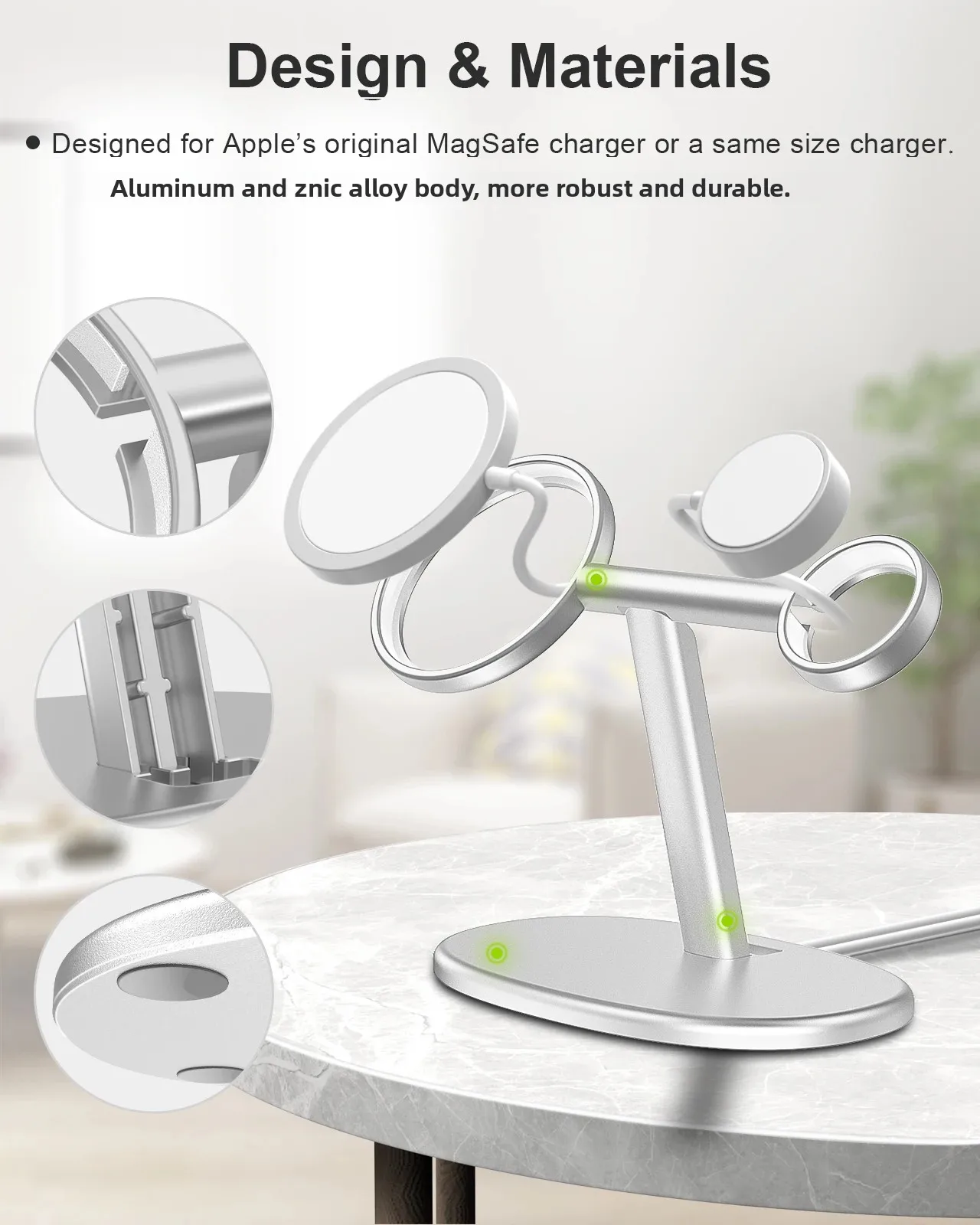 Настольная подставка для телефона ewa 2-в-1 - Фотография_2