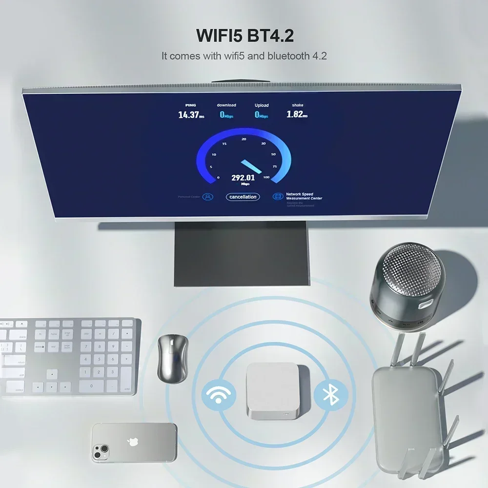 Мини-пк chatreey t8 intel celeron - Фотография_4