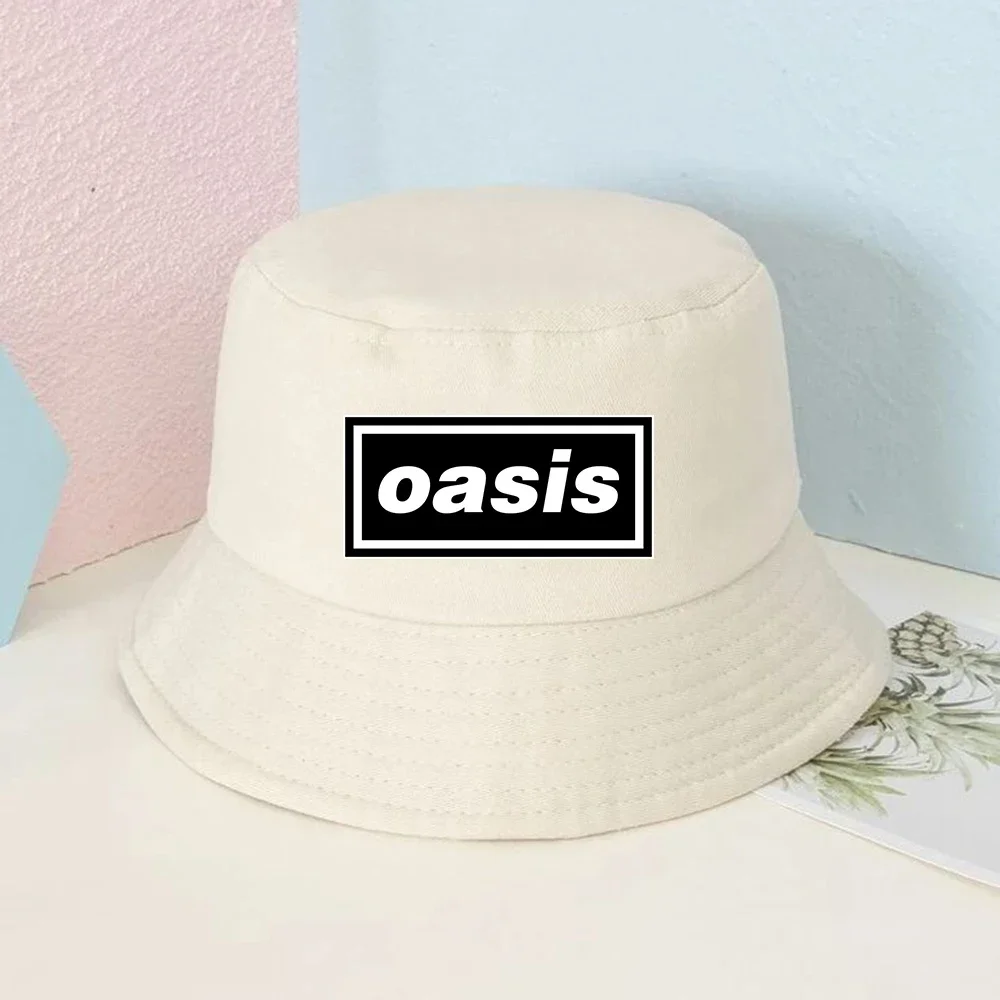 Модная рыбацкая шляпа с принтом oasis - Фотография_3