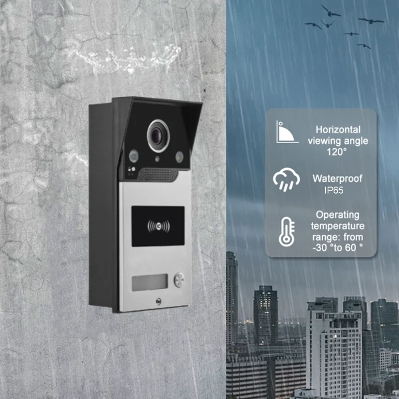 Домофон wifi tuya умный видеодомофон - Фотография_5