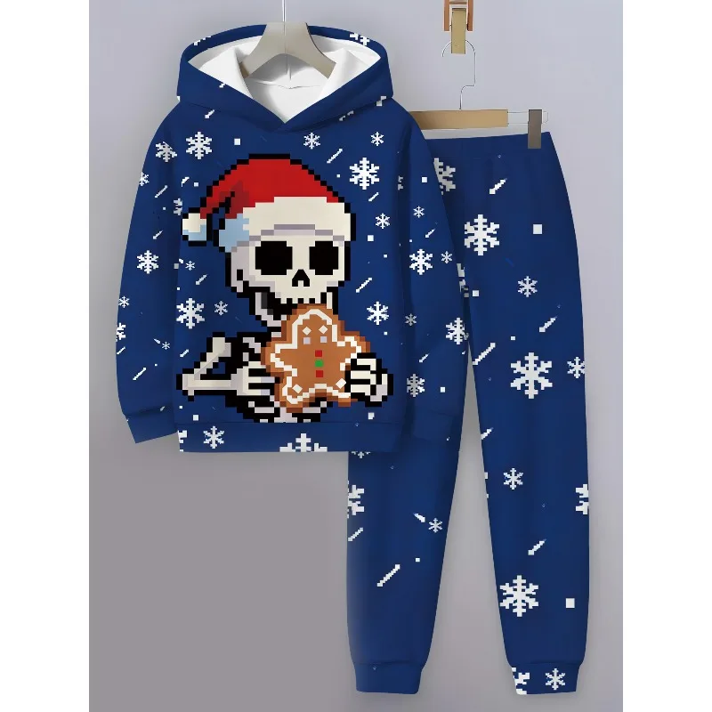 2026 рождественский пряничный скелет