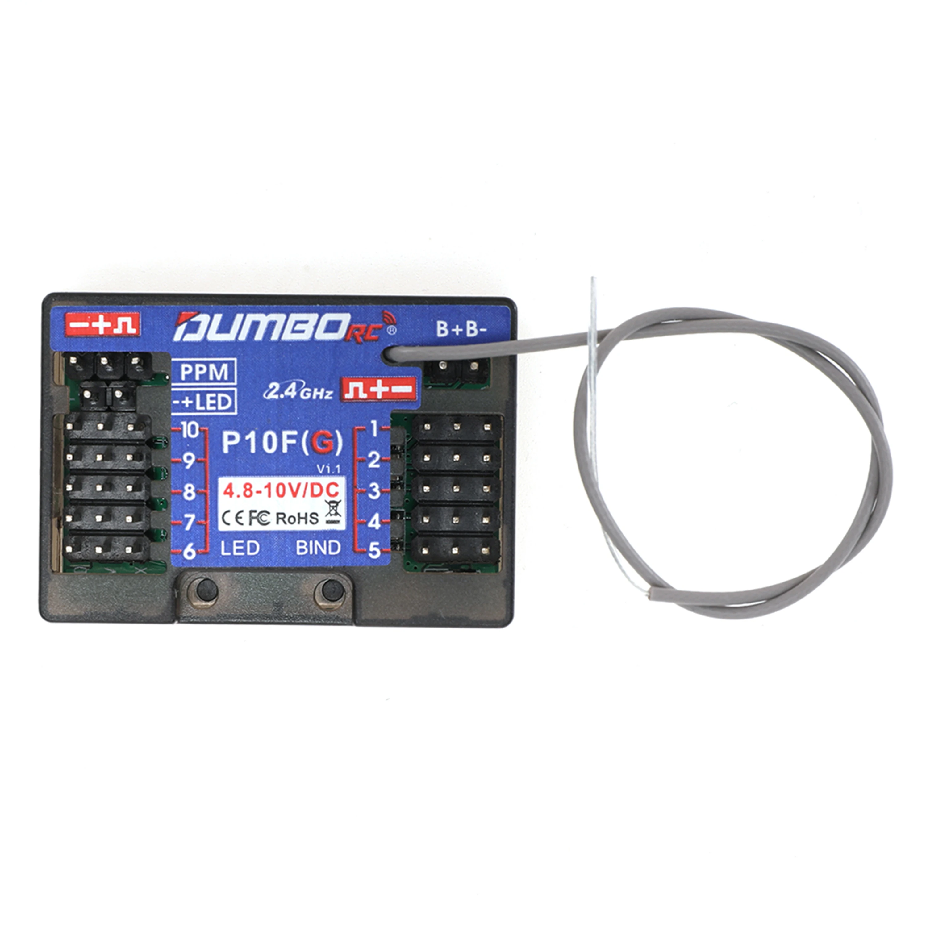 Dumborc p6fg x10fg x6dc p4fmg mini x10f 4ch 6ch 10ch приемник 4 - Фотография_3
